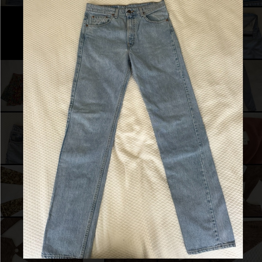 LEVI’S vintage 505 straight leg Jeans. Size W34 L36